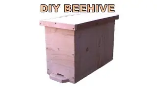 How to make 5 frame nucleus hive from SCRAP wood