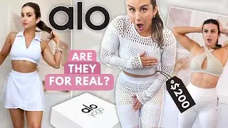 I DROPPED $1,500 ON ALO YOGA… WAS IT WORTH IT? | BRAND NEW ALO YOGA TRY ON HAUL REVIEW! 