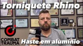 Testando Torniquete Rhino com Haste em Alumínio