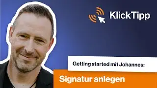 Signatur anlegen