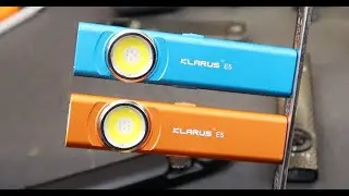$20 Klarus Pocket Bar Light with 600 Lumens, dual output, red/blue strobe, magnet, USB-C.