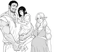 Elves only want one thing and it's disgusting | comic by baalbuddy