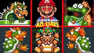 SUPER MARIO ALL-STARS + SUPER MARIO WORLD - All Final Castles
