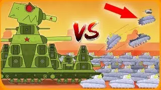1 Giant Monster VS 1000 small clone tanks