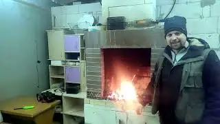 Эксперименты с тягой камина.
