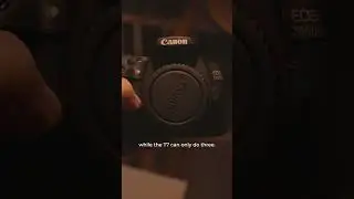How Many FPS Can They Do In Continuous Mode? Canon 7D Mark II vs Canon T7
