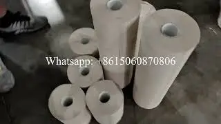 Automatic Bed roll tissue paper cutting machine