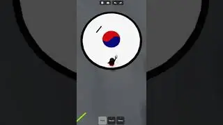 DRAWING SOUTH KOREA COUNTRYBALL 🇰🇷 & COMING BACK LATER (2024) #roblox #southkorea #2024