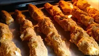 КАБАЧКОВЫЕ НАГЕТСЫ В СЫРНОЙ ПАНИРОВКЕ*ZUCCHINI NUGGETS IN CHEESE BREADING
