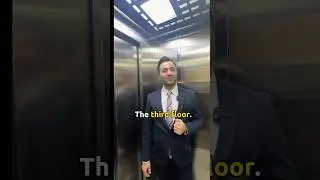 Elevator Conversation #learnenglish #shorts #vocabulary