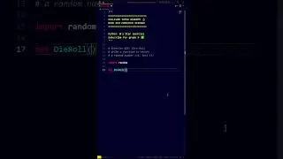 ROLL THE DICE - Python GCSE (Beginner)