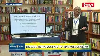 BED 1201 - Introduction to Macroeconomics