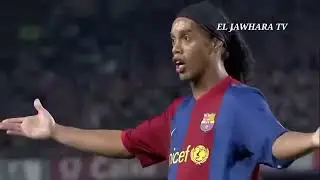 اول هاتريك لميسي مع برشلونة ضد الريال كان مباراة برشلونة وريال مدريد 3 3 الدوري الاسباني 2007