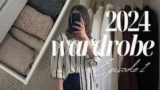 2024 WARDROBE CLEAROUT 🧺🎧| EP 2, 2024 RESET SERIES | Capsule Wardrobe Organisation & Motivation 👟