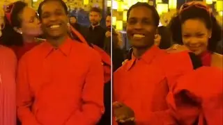 Rihanna & A$AP Rocky Dazzle at Shanghai Fashion Week!