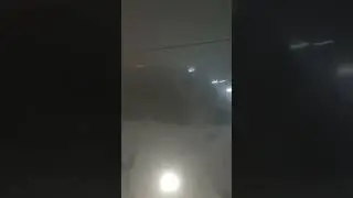Метель в Якутии. Айхал, крайний север
