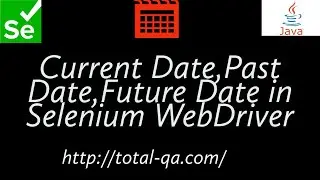 FutureDate,Date Picker,Selenium WebDriver,Calendar