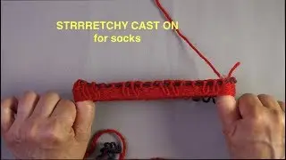 Stretchy CO for Socks