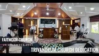 FaithCity Church Trivandrum Church hall dedication