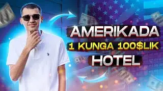 AMERIKADA KUNIGA 100$… MEHMONXONADA QANAQA YASHASHADI . . . .
