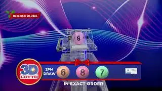 [LIVE] PCSO 9:00 PM Lotto Draw - December 28, 2024