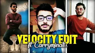@CarryMinati Velocity Edit 😎 Go Down Deh🔥 #shorts #carryminati #velocityedit..