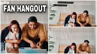 KESERUAN FAN HANGOUT BERSAMA ARYA DAN AMANDA😍