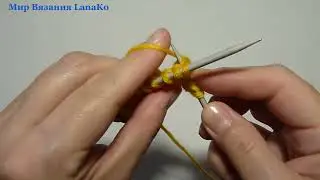 ГЛАВНОЕ ПРОСТОЙ! УЗОР СПИЦАМИ ДЛЯ ШАПОК, БЕРЕТОВ ✔KNITTING  STITCH PATTERN