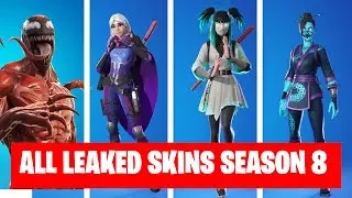 All New Leaked Skins And Emotes Season 8 Chapter 2 Fortnite