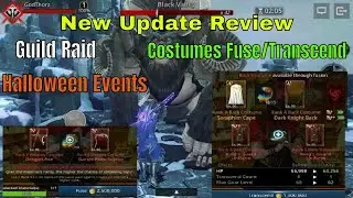 Darkness Rises New Update: Guild Raid, Costumes Fuse/Transcend, Halloween Events