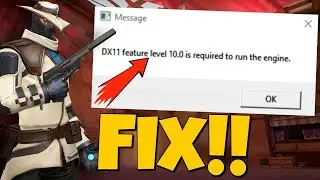 How To Fix DX11 Feature Level 10.0 is Required To Run The Engine Valorant in Windows 11/10/8/7