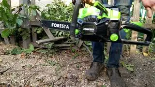 ОБЗОР БЕНЗОПИЛЫ Foresta FA-52LX ОТ РЕАЛЬНОГО ПОЛЬЗЕВАТЕЛЯ!!!