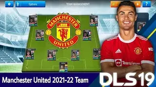 Manchester United (Man Utd.) 2021-22 Team - DLS 19
