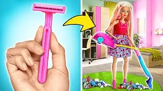 Transformation d’une incroyable maison de rêve pour poupées || Bricolage DIY amusant !
