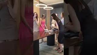 Съемка с блогером