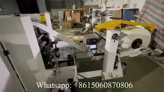 High speed fully automatic napkin paper production line