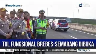 Tol Brebes Timur-Semarang Dibuka Fungsional oleh Kapolda Jateng