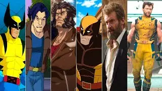 Эволюция Росомахи в мультфильмах и кино(1981-2024)