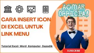 ✅Cara Membuat Icon Home di Excel untuk Menu Hyperlink