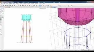 SAP2000-Structural Modeling of Elevated Water Tank