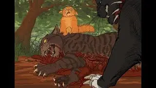 Коты- Воители смерть Звездоцапа (русский перевод)