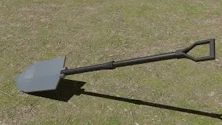 Blender 3D Kürek Modelleme