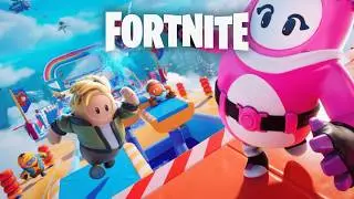 This is FALL GUYS in Fortnite TODAY!