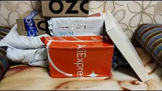 Распаковка с распродажи 11.11 #OZON #AliExpress