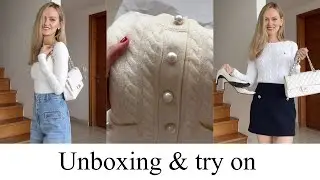 Unboxing and try on haul: Sandro, Polo Ralph Lauren, Hugo Boss & Lovers and Friends
