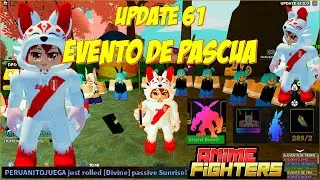 🔴EVENTO DE PASCUA UPDATE 61 ANIME FIGHTERS ROBLOX✨⚔️ #afs  #roblox #anime #play