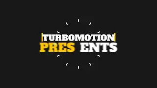 TurboMotion| Создание стильной типографики/Stylish Typography (After Effects Tutorial)