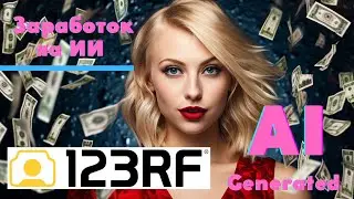 Как заработать на ИИ-сгенерированном контенте на 123RF? Pуководство для авторов.