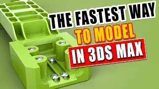 Hard Surface: The Fastest Way To Model In 3ds Max || N°_264
