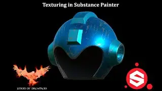 Cómo texturizar un casco en Substance Painter /Texturing a Helmet in Substance Painter